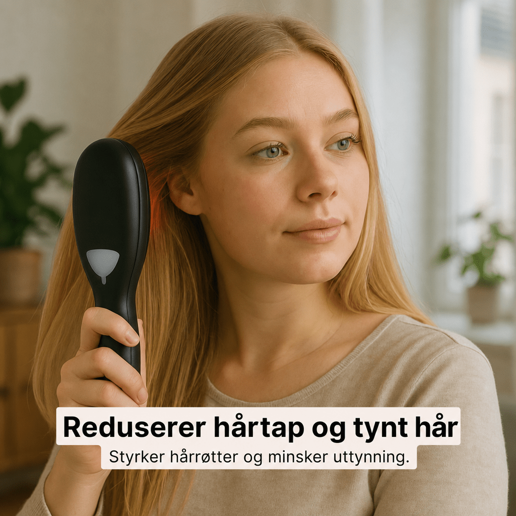 GrowBrush – 4 - i - 1 Terapeutisk Hårbørste - AVABeauty.no
